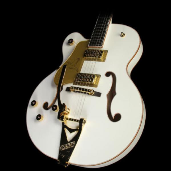 Gretsch acoustic guitar martin G6136T martin acoustic guitar Players martin guitar case Edition martin guitar White martin guitar accessories Falcon Left-Handed Electric Guitar White #1 image