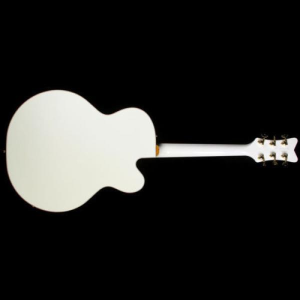 Gretsch acoustic guitar martin G6136T martin acoustic guitar Players martin guitar case Edition martin guitar White martin guitar accessories Falcon Left-Handed Electric Guitar White #3 image