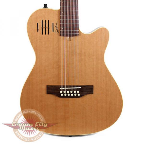 Brand guitar martin New martin Godin martin strings acoustic A12 acoustic guitar martin 12 acoustic guitar strings martin String Acoustic Electric Thinline Guitar Natural B Stock #1 image