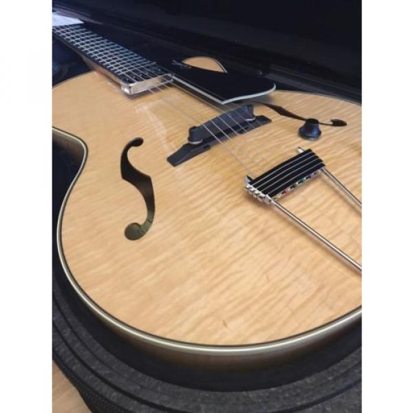 Godin martin d45 5th martin guitars acoustic Avenue martin guitar strings Jazz martin acoustic guitar Archtop martin guitar Hollow Body Electric Guitar (Natural) Flame AAA #1 image