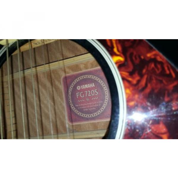 Yamaha martin acoustic guitar strings FG720S-BL martin guitars acoustic Black martin guitar strings acoustic 6 martin guitars String guitar strings martin Acoustic Guitar in Great Condition #3 image