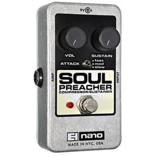 Electro-Harmonix martin guitars acoustic Soul martin guitars Preacher guitar strings martin Compressor martin guitar accessories Sustainer martin guitar strings acoustic True Bypass Guitar FX Pedal #1 image