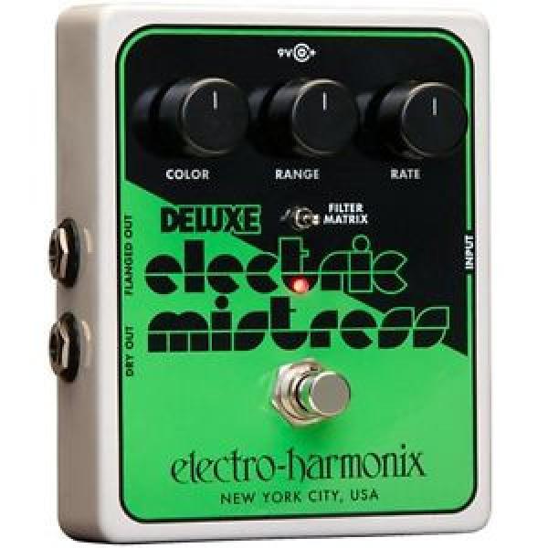 Electro-Harmonix martin guitar strings acoustic medium Deluxe martin guitar strings Electric martin acoustic guitar Mistress martin strings acoustic XO martin guitars acoustic Analog Flanger Guitar Effects Pedal #1 image