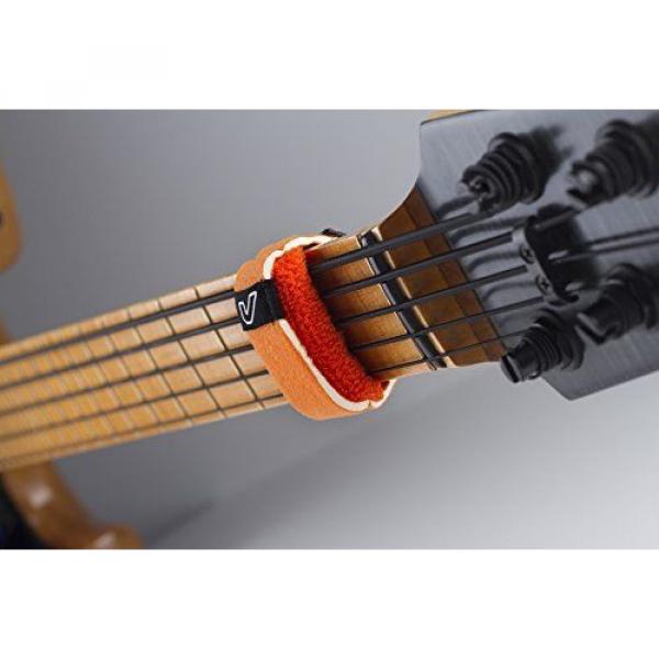 Gruv martin acoustic guitar strings Gear guitar strings martin Fret martin d45 Wraps martin guitar accessories HD martin guitar case Guitar Bass String Muters 3-Pack Flare Orange Small #3 image