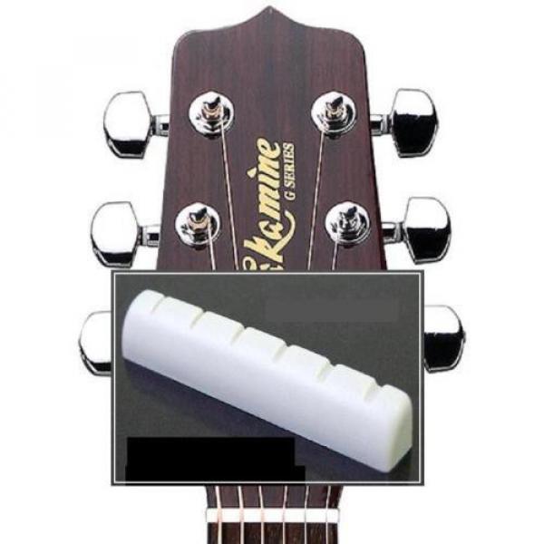 GeetarGizmos martin guitar accessories SLOTTED martin acoustic strings BONE dreadnought acoustic guitar NUT acoustic guitar strings martin made martin strings acoustic for Takamine Guitar #1 image