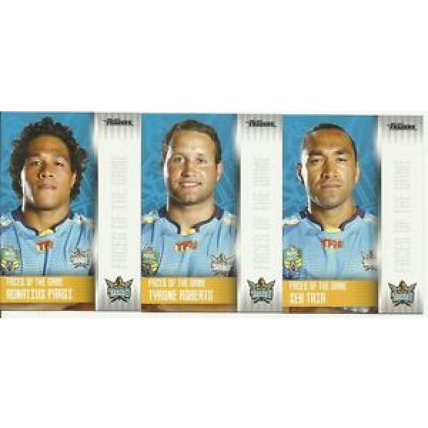 2017 martin acoustic strings NRL martin acoustic guitar strings Traders martin acoustic guitars Faces martin guitar case of martin guitar the Game GOLD COAST TITANS TEAM SET 3 Cards ESP #1 image