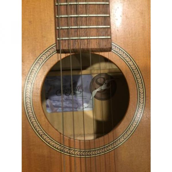 Seagull acoustic guitar martin Coastline martin acoustic guitar S(6) martin guitars Folk martin acoustic guitars Cedar martin guitar Acoustic Guitar and Leather Case #4 image