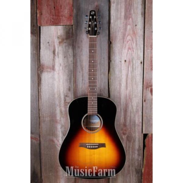 Seagull martin S6 martin acoustic guitar Spruce martin guitar case Sunburst martin acoustic guitars GT martin guitar strings acoustic medium Acoustic Electric Guitar with Fishman Electronics #1 image