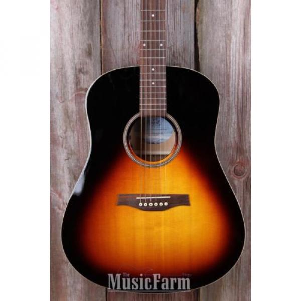 Seagull martin S6 martin acoustic guitar Spruce martin guitar case Sunburst martin acoustic guitars GT martin guitar strings acoustic medium Acoustic Electric Guitar with Fishman Electronics #2 image