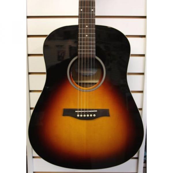 Seagull martin guitar accessories S6 martin strings acoustic Spruce martin guitar case GT acoustic guitar strings martin A/E martin acoustic guitars Acoustic Electric Guitar Sunburst w/Gig Bag 518 Fishman #1 image