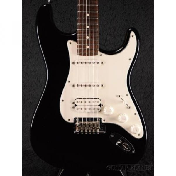 Fender martin d45 USA martin Standard martin acoustic guitar strings Stratocaster martin guitars acoustic HSS martin guitars -Black-Maple-2010 Electric Guitar #1 image