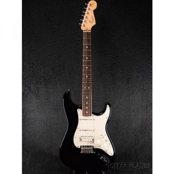 Fender martin d45 USA martin Standard martin acoustic guitar strings Stratocaster martin guitars acoustic HSS martin guitars -Black-Maple-2010 Electric Guitar #2 image