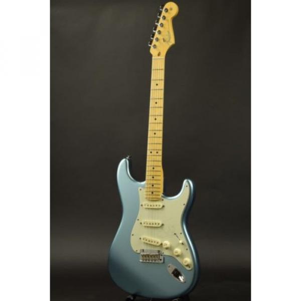 Fender martin guitar strings acoustic American martin Deluxe acoustic guitar martin Stratocaster martin guitars Plus martin guitars acoustic Mystic Ice Blue Electric Guitar #2 image