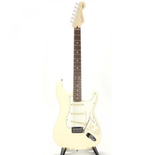 Fender martin acoustic guitars USA martin guitar case Jeff guitar strings martin Beck martin Stratocaster martin guitars acoustic UD Rosewood Olympic White Electric Guitar #2 image