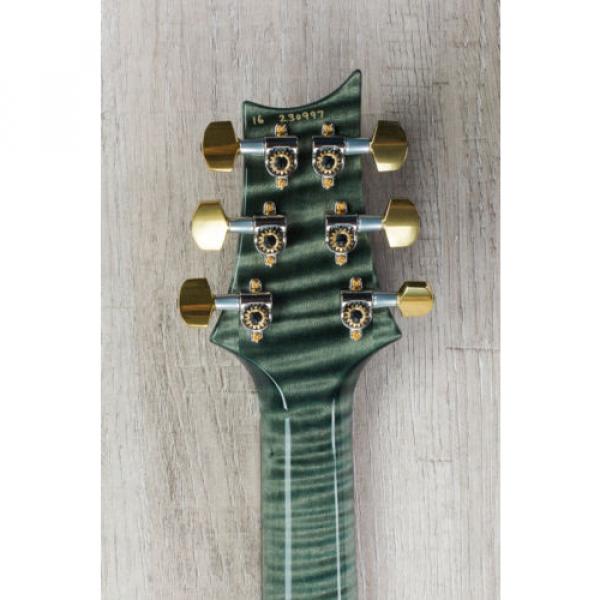 PRS guitar strings martin Paul dreadnought acoustic guitar Reed martin guitar strings acoustic medium Custom martin guitar accessories 24 martin guitars acoustic Artist Quilt Top Guitar Trampas Green Flame Maple Neck #3 image