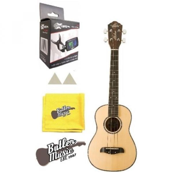 Oscar martin d45 Schmidt martin guitar strings acoustic OU4 martin - martin acoustic strings 4 martin guitar case String Tenor Size Spruce Top Uke w/Clip-on Tuner + More!!! #1 image