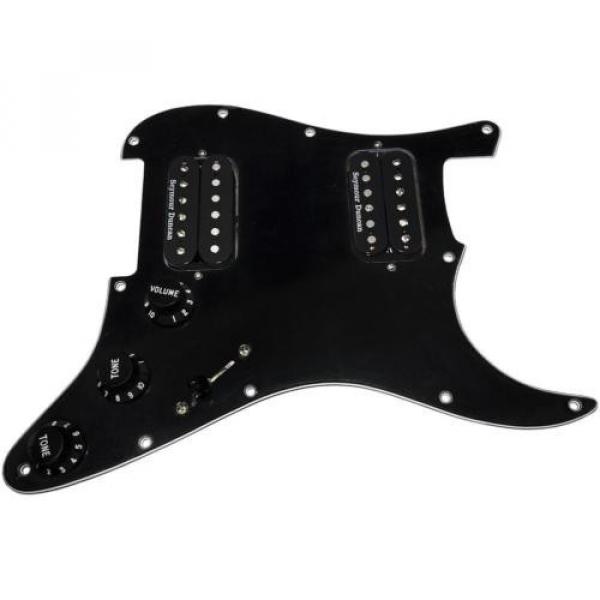 HDCustom guitar martin Loaded martin Strat martin acoustic strings Pickguard,Seymour acoustic guitar strings martin Duncan martin guitar strings acoustic medium TB-4 JB / SH-2n Jazz Black/Black #1 image