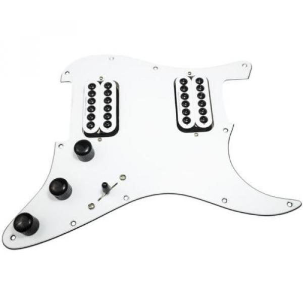 HDCustom martin Loaded dreadnought acoustic guitar Stratocaster martin guitar accessories Pickguard, martin acoustic guitar strings Seymour martin acoustic guitar Duncan Invaders, White/White #1 image