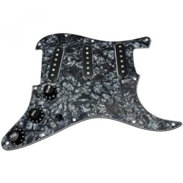 Loaded martin acoustic guitars Strat martin guitar case Pickguard acoustic guitar strings martin w guitar martin Seymour martin acoustic guitar strings Duncan SSL-2 Pickups, Blender, Black Pearl/BK #1 image