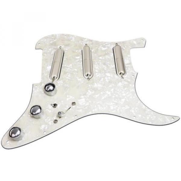 Loaded martin acoustic guitar Strat martin guitar accessories Pickguard martin Seymour martin acoustic guitar strings Duncan martin acoustic strings Lipstick Tube Pickups, 7-way, Aged Pearl #1 image