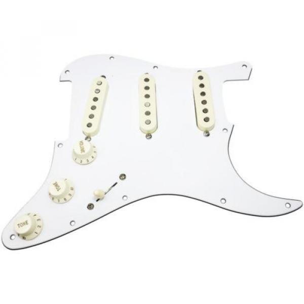 Loaded acoustic guitar strings martin Strat martin Pickguard guitar strings martin w acoustic guitar martin Seymour martin guitars Duncan SSL-2 Pickups, Blender, White/Cream #1 image