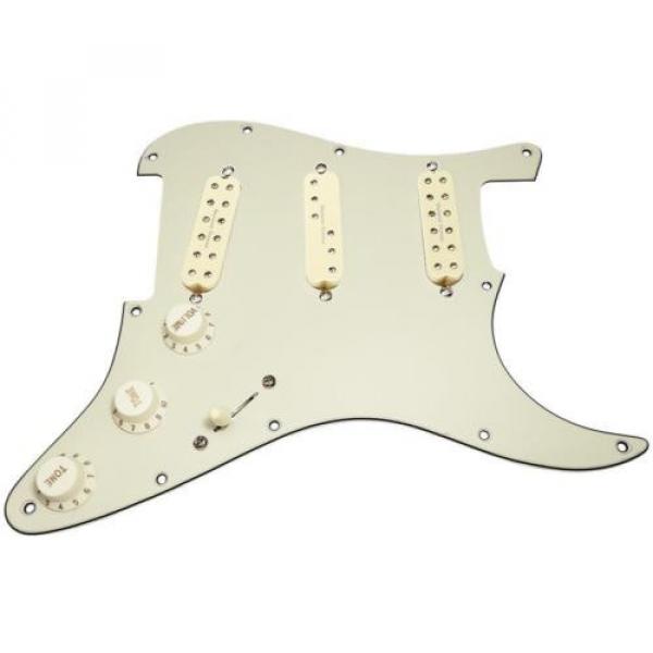 HDCustom acoustic guitar martin Loaded guitar martin Strat martin acoustic guitars Pickguard, martin guitar accessories Seymour martin guitars Duncan EVERYTHING AXE Mint Green/AW #1 image