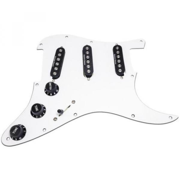 Loaded martin acoustic guitars Strat martin d45 Pickguard, martin guitar case Seymour martin Duncan martin guitar Quarter Pound SSL-4s, Blend Pot, White #1 image